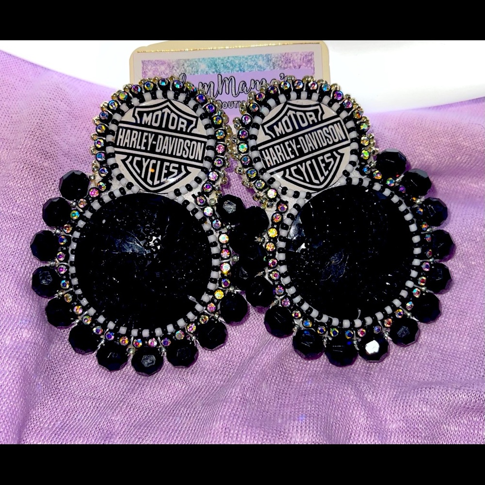 ✨ Ride Harley Ride Earrings ✨